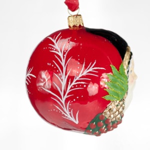Jingle Balls™ Glimmer Santa with Pineapple