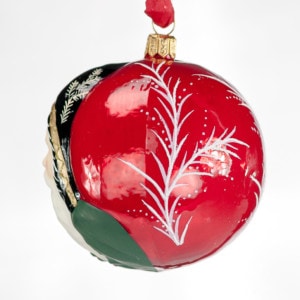 Jingle Balls™ Glimmer Santa with Pineapple