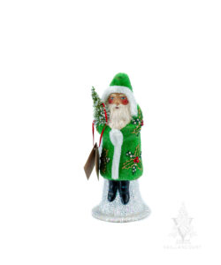 Santa Green Beaded