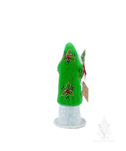 Santa Green Beaded