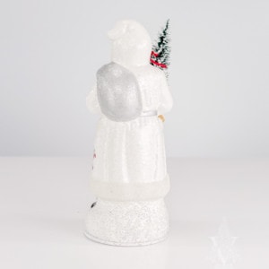 Ino Schaller Santa White With Berry Decor