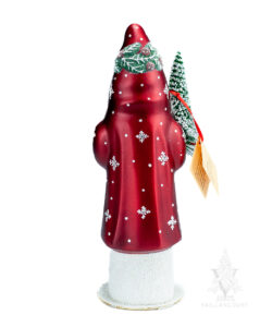 Santa Red With Moose Decor