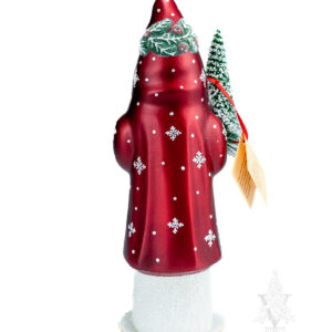 Santa Red With Moose Decor