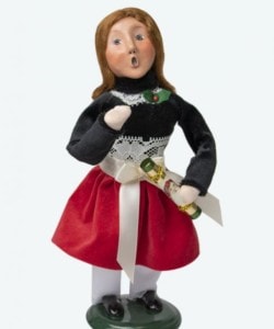 Girl with Crackers Caroler