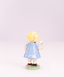 Girl With Bunch Of Flowers by Wendt & Kühn