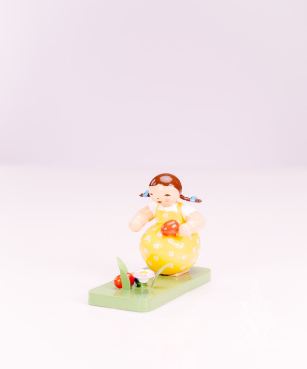 Girl Finding Easter Eggs by Wendt & Kühn