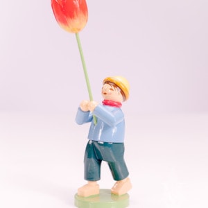 Boy with Tulip by Wendt & Kühn