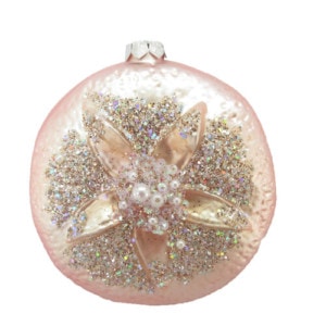 Jeweled Glass Sand Dollar Ornament by December Diamonds