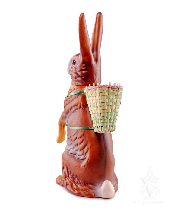 Ino Schaller Extra Large Brown Bunny With Basket