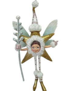 Fairy in Star Ornament by December Diamonds