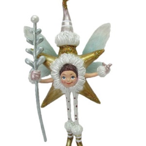 Fairy in Star Ornament by December Diamonds