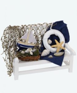 Nautical Bench by Byers' Choice
