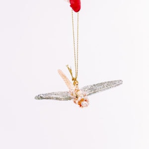 Twisted Tail Dragonfly Ornament (Assorted Colors)