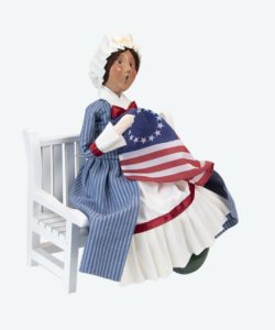 Betsy Ross on Bench