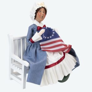 Betsy Ross on Bench