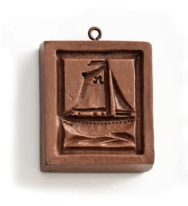 Sloop Cookie Mould Reproduction