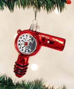 Blow Dryer Ornament