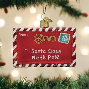 Letter To Santa Ornament