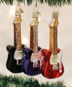 Single Electric Guitar Ornament