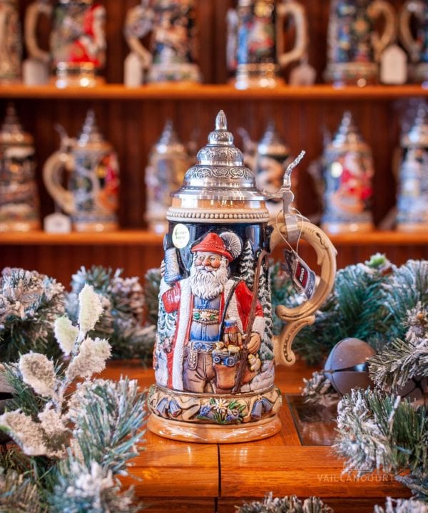 Father Christmas with Silent Night Stein by King Werk