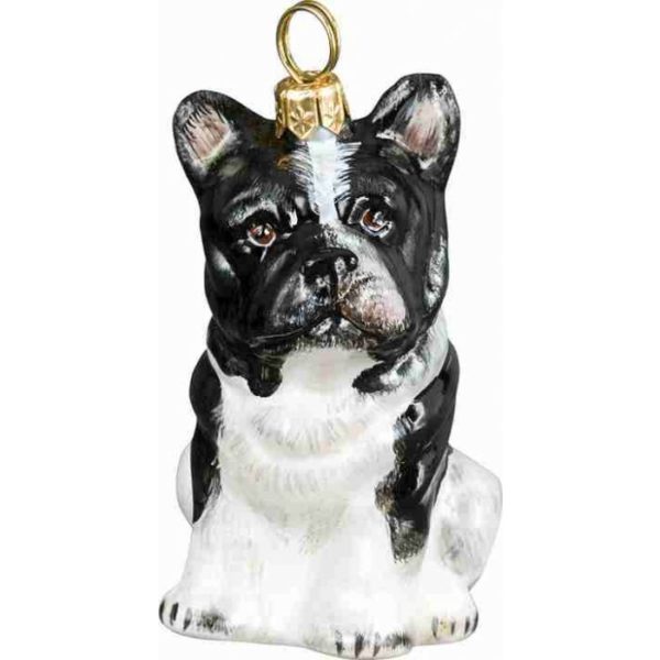 French Bull Dog (Black & White) Ornament