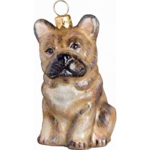 French Bulldog Cream Ornament