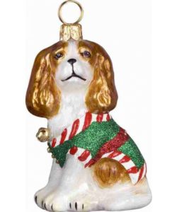 Cavalier King Santa'S Little Ornament