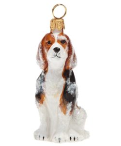Beagle Snowy Ornament