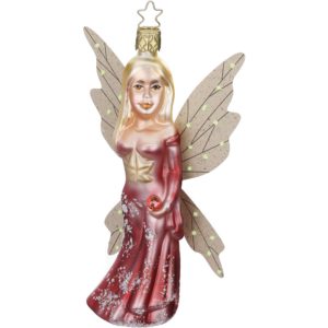 Valeriana Fairy in Rose Dress Ornament