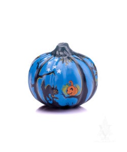 Haunted Jack O'Lantern with Ghost