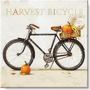 Harvest Bike Giclee Wall Art