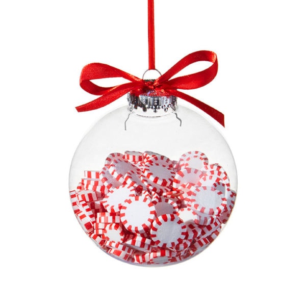Peppermint Filled Ornament