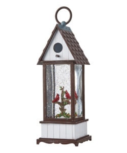 Cardinal Light Water Birdhouse