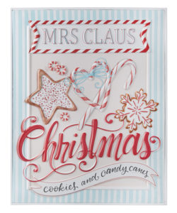 Mrs. Claus Cookie Wall Art