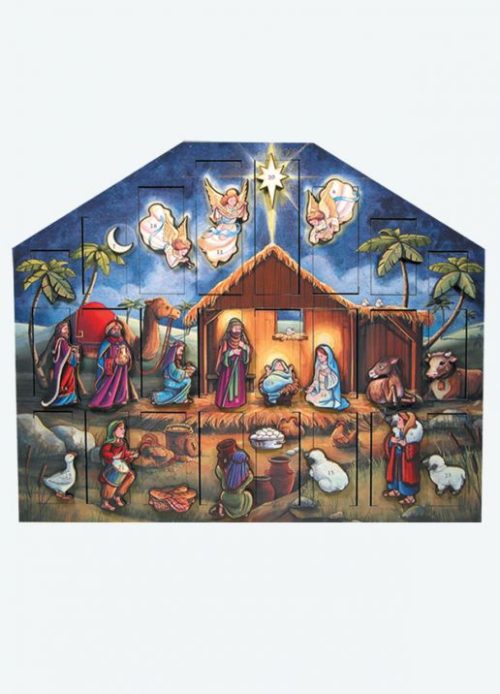 Byers' Choice Nativity Advent Calendar from Vaillancourt