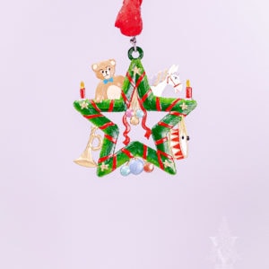 Gift Star Pewter Ornament by Wilhelm Schweizer