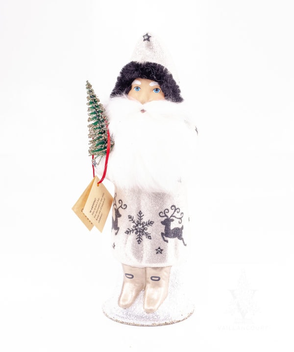 Ino Schaller Santa White Reindeer Decor And Fur