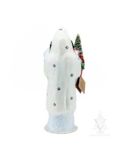 Santa White Reindeer Décor Fur