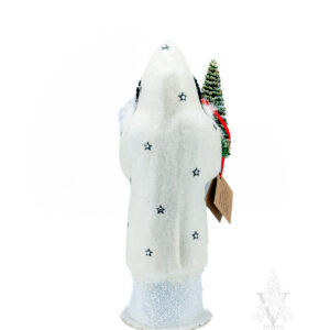 Santa White Reindeer Décor Fur