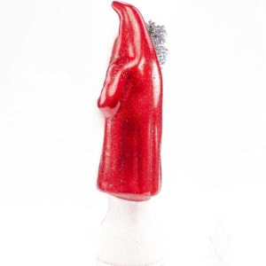 Ino Schaller Santa Red With Glitter & Crystals