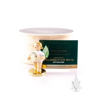 ENTDECKER, Angel with Shell on Gold-Plated Base (LTD with Splinter Box)