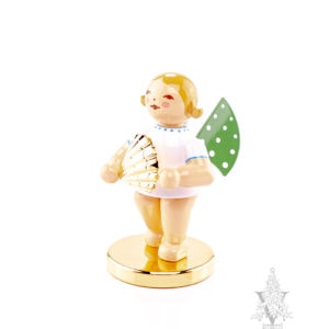 ENTDECKER, Angel with Shell on Gold-Plated Base (LTD with Splinter Box)