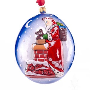 Jingle Balls™ Santa on Chimney