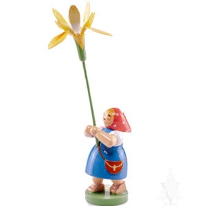 Flower Child Girl with Iris by Wendt & Kühn