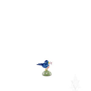 Tiny Blue Bird Delivering Love Letter by Wendt & Kühn