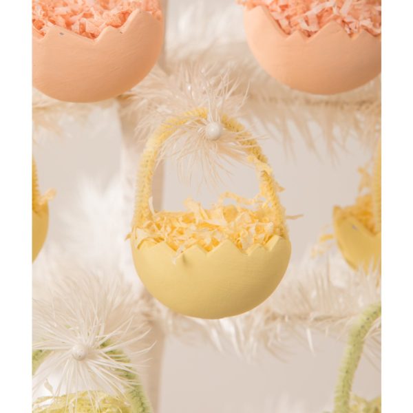 Cracked Egg Yellow Ornament