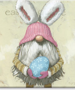 Easter Gnome Giclee Wall Art