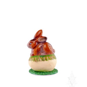 Ino Schaller Small Brown Bunny On Egg
