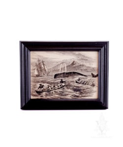 Framed "Pursuit of the Greenland Whale"