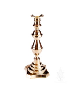 Solid Brass Colonial Candlestick